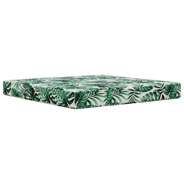 vidaXL Venkovn&iacute; pol&scaron;t&aacute;ř na pohovku 2 pcs Vzor listů Polyester