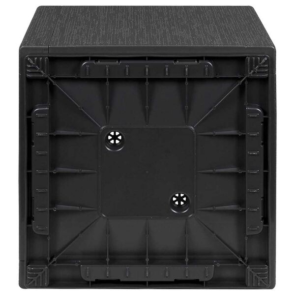 vidaXL Zahradn&iacute; pěstebn&iacute;k Antracit 36 x 36 x 35 cm Polypropylen