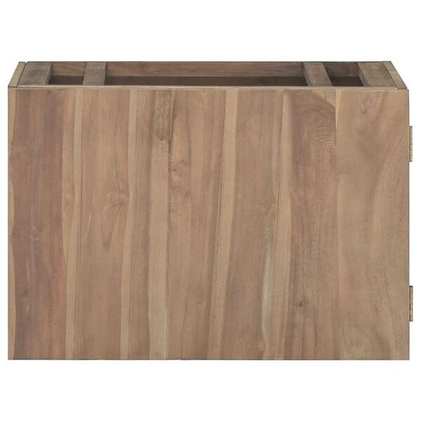 vidaXL N&aacute;stěnn&aacute; koupelnov&aacute; skř&iacute;ňka 60 x 39 x 40 cm masivn&iacute; teak