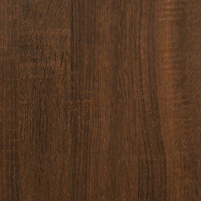 vidaXL Koupelnová skříňka hnědý dub 65 x 33 x 60 cm kompozitní dřevo