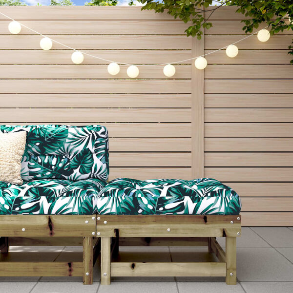 vidaXL Zahradn&iacute; podnožka impregnovan&eacute; borov&eacute; dřevo