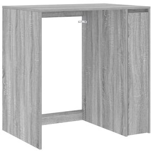vidaXL Skř&iacute;ň na pračku &Scaron;ed&yacute; Sonoma 87 x 60 x 89 cm Kompozitn&iacute; dřevo