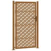 vidaXL Zahradn&iacute; br&aacute;na 100 x 175 cm odoln&aacute; ocel s kř&iacute;žov&yacute;m designem