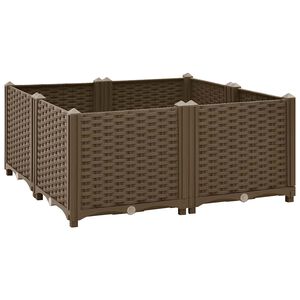 vidaXL Vyv&yacute;&scaron;en&yacute; z&aacute;hon 80 x 80 x 38 cm polypropylen