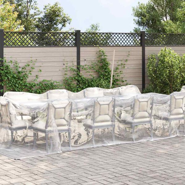 vidaXL Čir&aacute; plachta s oky 3x6 m polyethylen