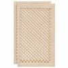 vidaXL N&aacute;bytkov&aacute; dv&iacute;řka mř&iacute;žkov&yacute; design 2 ks 59,5 x 99 cm borovice