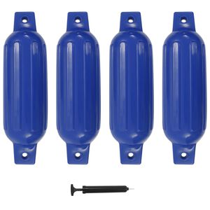 vidaXL Lodn&iacute; n&aacute;razn&iacute;k 4 ks modr&yacute; 41 x 11,5 cm PVC