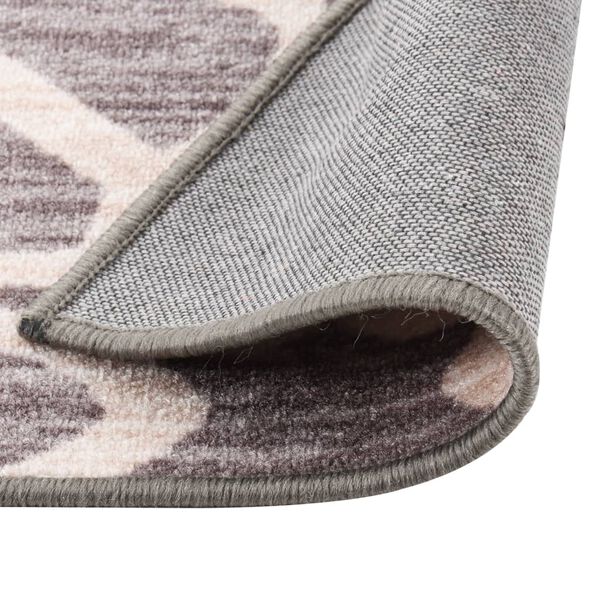 vidaXL Běhoun hněd&yacute; 80 x 500 cm