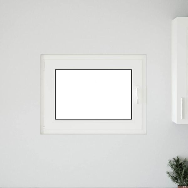 vidaXL Okno do sklepa "RISOR" 80x60 cm otev&iacute;ravě-sklopn&eacute; DIN lev&eacute; antracitov&eacute;