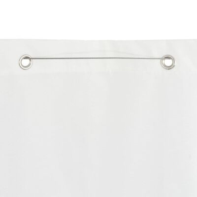 vidaXL Balkonová zástěna bílá 80 x 240 cm oxfordská látka