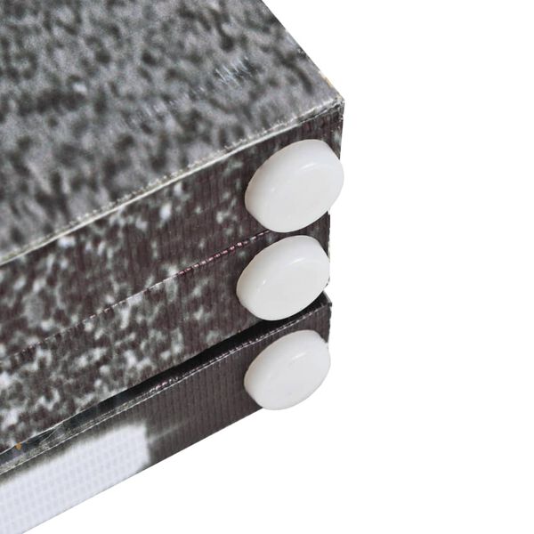 vidaXL Skládací paraván 200 x 170 cm Londýnský autobus černobílý