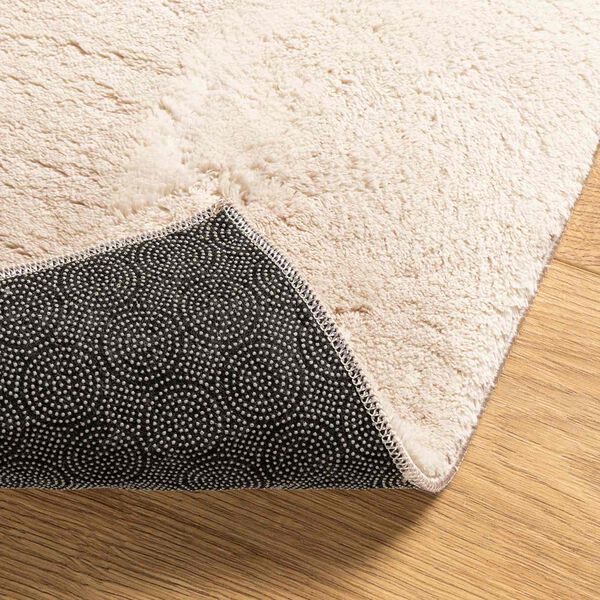 vidaXL Koberec s měkk&yacute;m a pratel&yacute;m středn&iacute;m vlasem HUARTE B&eacute;žov&aacute;