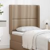 vidaXL U&scaron;i čela postele Hněd&aacute; 80 x 16 x 4 cm PVC