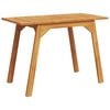 vidaXL Zahradn&iacute; j&iacute;deln&iacute; stůl 110 x 56 x 75 cm masivn&iacute; ak&aacute;ciov&eacute; dřevo
