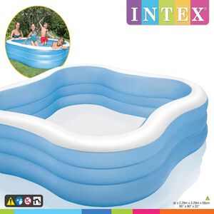 Intex Nafukovac&iacute; baz&eacute;n Beach Wave 229 x 229 x 56 cm 57495NP