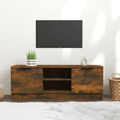 vidaXL TV skříňka kouřový dub 102 x 35 x 36,5 cm kompozitní dřevo