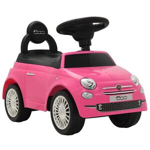 vidaXL Dětsk&eacute; aut&iacute;čko Fiat 500 růžov&eacute;