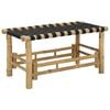 vidaXL Zahradn&iacute; lavice 80 x 38 x 40 cm Bambus Př&iacute;rodn&iacute; Obd&eacute;ln&iacute;kov&yacute;