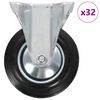 vidaXL 32 ks pevn&aacute; kolečka 160 mm