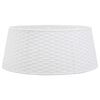 vidaXL Kryt na stojan v&aacute;nočn&iacute;ho stromku b&iacute;l&yacute; &Oslash; 56 x 23 cm plast