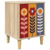 vidaXL Nočn&iacute; skř&iacute;ňka ESSEN Dub sonoma 36 x 33 x 50 cm Kompozitn&iacute; dřevo
