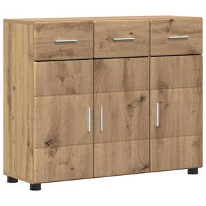 vidaXL Serv&iacute;rovac&iacute; skř&iacute;ň FLORIN 88,5 x 30,5 x 73 cm Artisanov&yacute; dub