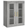 vidaXL Skř&iacute;ň highboard &scaron;ed&aacute; sonoma 69,5 x 34 x 180 cm kompozitn&iacute; dřevo