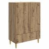 vidaXL Serv&iacute;rovac&iacute; skř&iacute;ň Dub artisan 66 x 34,5 x 95 cm