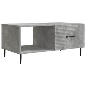 vidaXL Konferenčn&iacute; stolek Betonově &scaron;ed&aacute; 90 x 50 x 40 cm