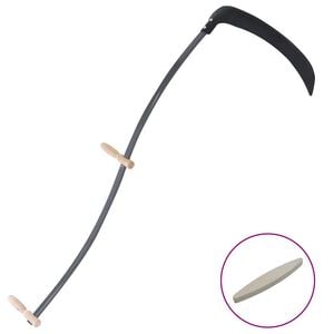 vidaXL Kosa s brusn&yacute;m kamenem 145 cm