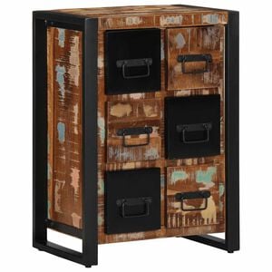 vidaXL Př&iacute;born&iacute;k 50x35x70 cm masivn&iacute; recyklovan&eacute; dřevo