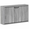 vidaXL N&aacute;stěnn&aacute; skř&iacute;ň na boty HOORN 71 x 17 x 43 cm Kompozitn&iacute; dřevo