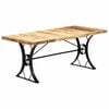 vidaXL J&iacute;deln&iacute; stůl 180 x 90 x 76 cm masivn&iacute; mangovn&iacute;kov&eacute; dřevo