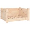vidaXL Pel&iacute;&scaron;ek pro psy 55,5 x 45,5 x 28 cm masivn&iacute; borovicov&eacute; dřevo