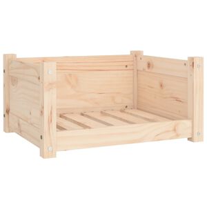 vidaXL Pel&iacute;&scaron;ek pro psy 55,5 x 45,5 x 28 cm masivn&iacute; borovicov&eacute; dřevo