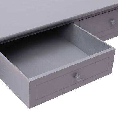 vidaXL Konferenční stolek šedý 100 x 50 x 45 cm dřevo