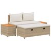 vidaXL Venkovn&iacute; pohovkov&aacute; souprava 4 -Seater 4 ks 55 x 30 x 39 cm