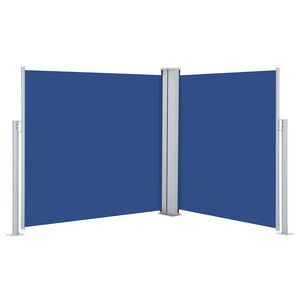 vidaXL Zatahovac&iacute; bočn&iacute; mark&yacute;za / z&aacute;stěna modr&aacute; 100 x 600 cm