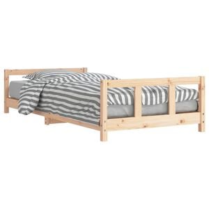 vidaXL Dětsk&aacute; postel 90 x 200 cm masivn&iacute; borov&eacute; dřevo