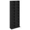 vidaXL CD skř&iacute;ň 2 ks Čern&yacute; dub 33 x 23,5 x 175 cm Kompozitn&iacute; dřevo