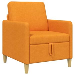 vidaXL Sofa s &uacute;ložn&yacute;m prostorem Tmavě žlut&aacute; 72 x 78 x 87 cm Polyester