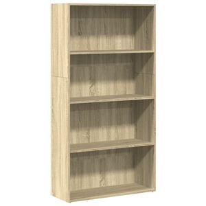 vidaXL Knihovna dub sonoma 80 x 30 x 152 cm kompozitn&iacute; dřevo