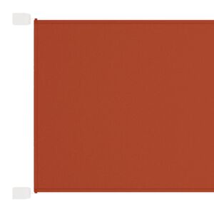 vidaXL Vertik&aacute;ln&iacute; mark&yacute;za terakotov&aacute; 140 x 360 cm oxfordsk&aacute; l&aacute;tka
