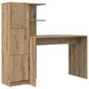 vidaXL Stůl Artisanov&yacute; dub 133.5 x 50 x 124 cm 2 ks