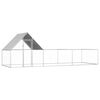 vidaXL Klec pro kuřata 6 x 2 x 2 m pozinkovan&aacute; ocel