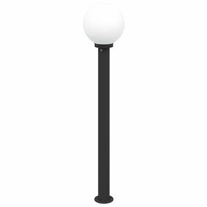 vidaXL Sloupkov&eacute; sv&iacute;tidlo 120 cm čern&eacute; IP44