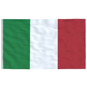 vidaXL Italsk&aacute; vlajka 90 x 150 cm
