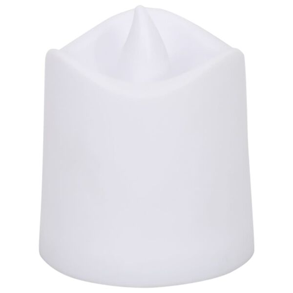 vidaXL Bezplamenn&eacute; elektrick&eacute; čajov&eacute; sv&iacute;čky LED 50 ks barevn&eacute;