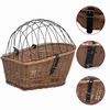 vidaXL Ko&scaron; na zadn&iacute; kolo s krytem 55 x 31 x 36 cm př&iacute;rodn&iacute; vrba