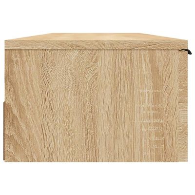 vidaXL Nástěnná skříňka dub sonoma 102 x 30 x 20 cm kompozitní dřevo